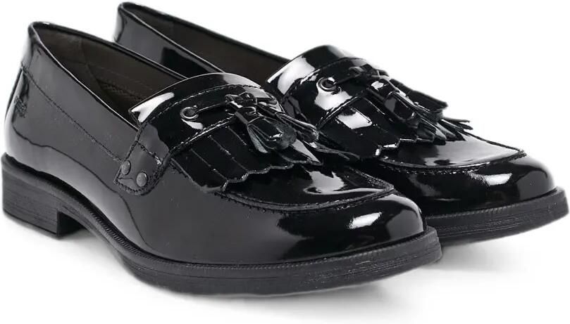 Geox Kids Loafers met kwastjes Zwart