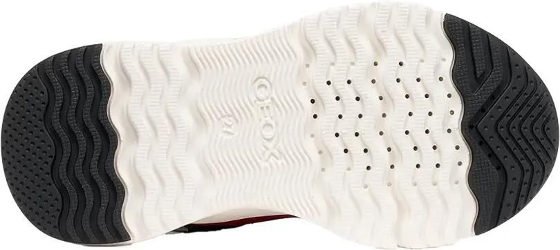 Geox Kids Loftus sneakers met colourblocking en vlakken Grijs - Foto 5