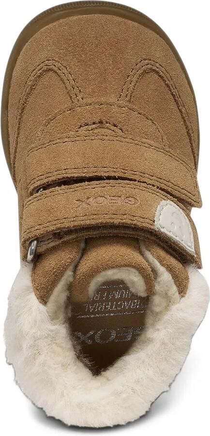 Geox Kids Macchia bear-patch touch-strap ankle boots Bruin - Foto 5