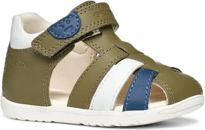 Geox Kids Macchia sandalen met bandje Groen - Foto 3