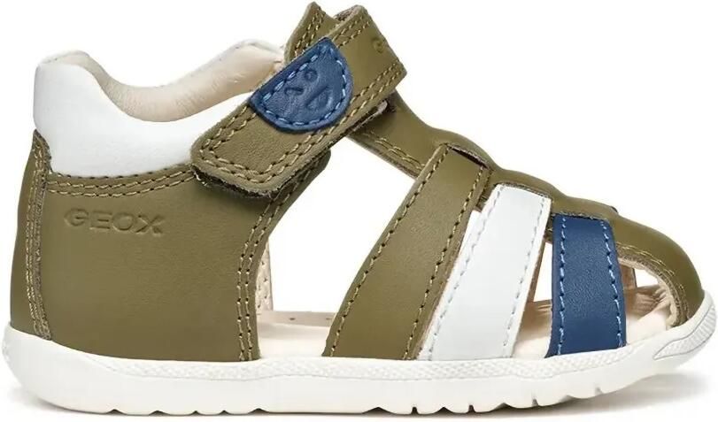 Geox Kids Macchia sandalen met bandje Groen - Foto 4