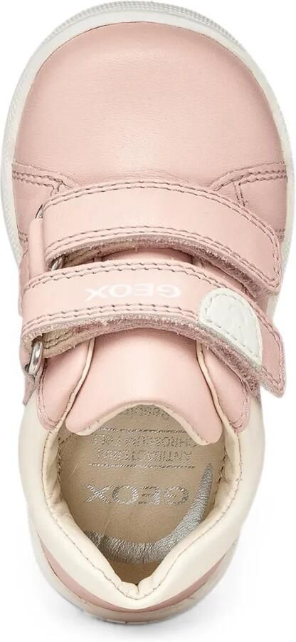 Geox Kids Macchia sneakers met klittenband Roze - Foto 4