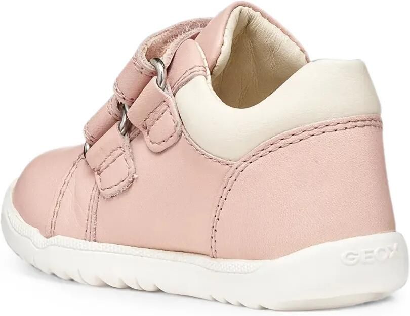 Geox Kids Macchia sneakers met klittenband Roze - Foto 3