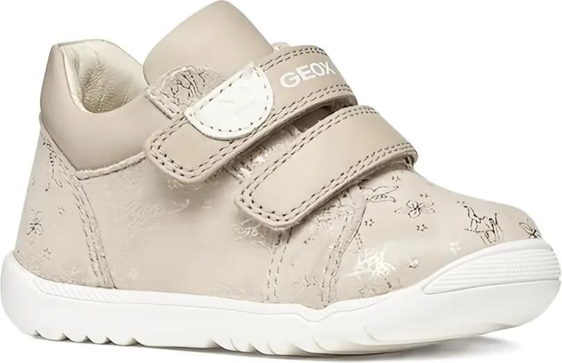 Geox Kids Macchia sneakers met patroon Beige