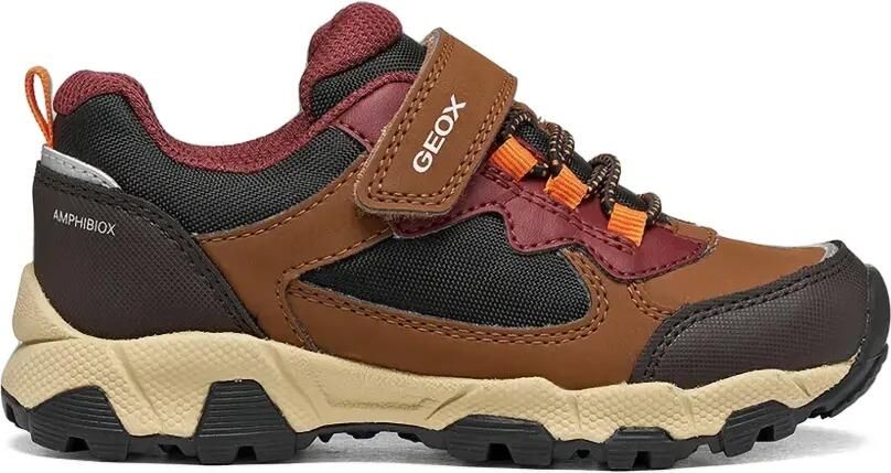 Geox Kids Magnetar ABX Amphibiox laarzen met klittenband Bruin