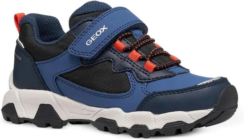 Geox Kids Magnetar ABX Amphibiox sneakers met klittenband Blauw - Foto 3