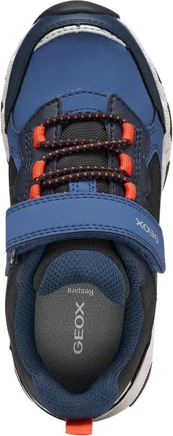 Geox Kids Magnetar ABX Amphibiox sneakers met klittenband Blauw - Foto 4