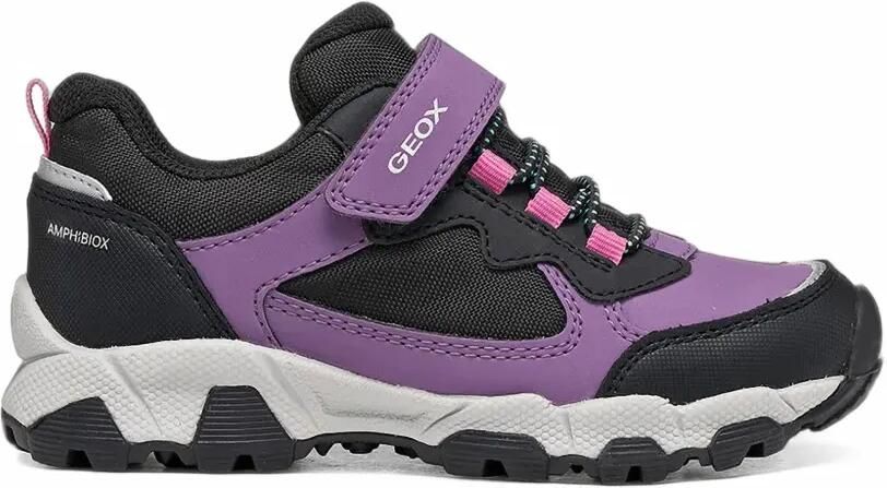 Geox Kids Magnetar ABX Amphibiox sneakers met klittenband Paars
