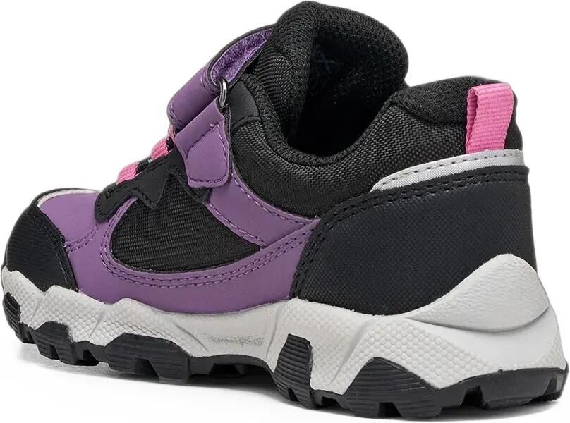Geox Kids Magnetar ABX Amphibiox sneakers met klittenband Paars - Foto 2