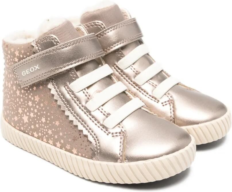Geox Kids Mirroless sneakers Beige