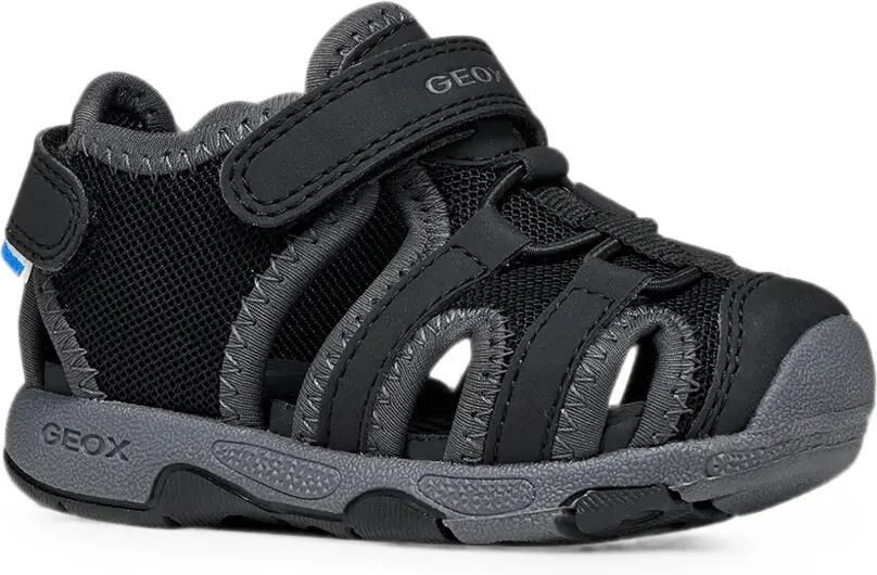 Geox Kids Multy sandalen met klittenband Zwart