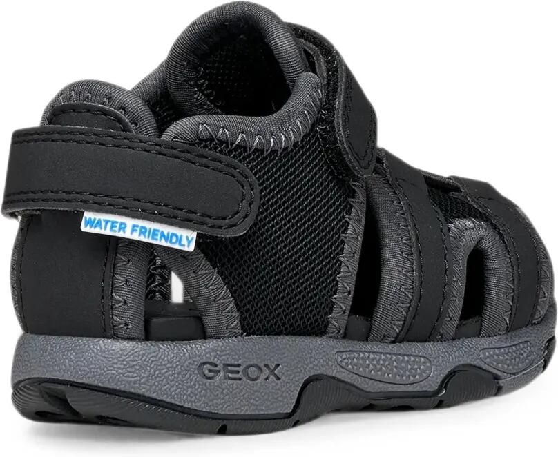 Geox Kids Multy sandalen met klittenband Zwart - Foto 2