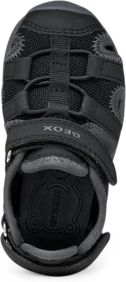 Geox Kids Multy sandalen met klittenband Zwart - Foto 5