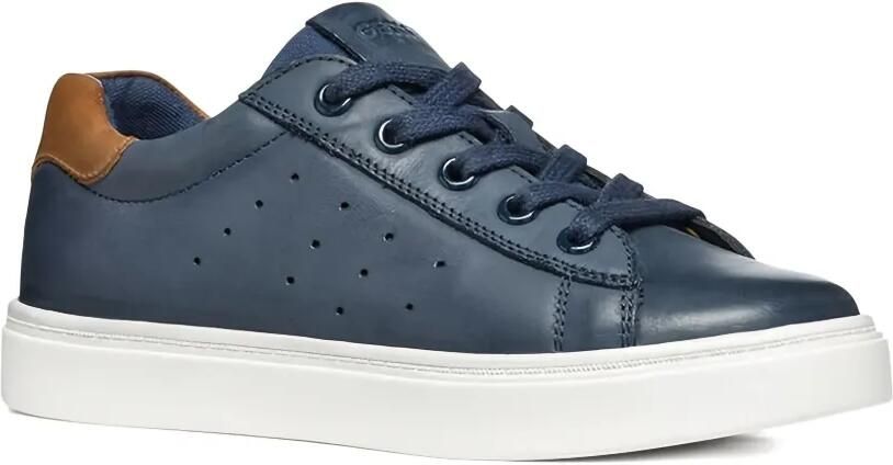 Geox Kids Nashik sneakers met geperforeerde details Blauw