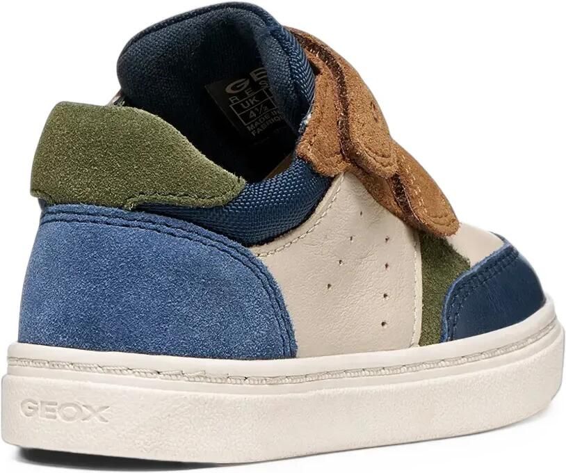 Geox Kids Nashik sneakers met klittenband Beige - Foto 2