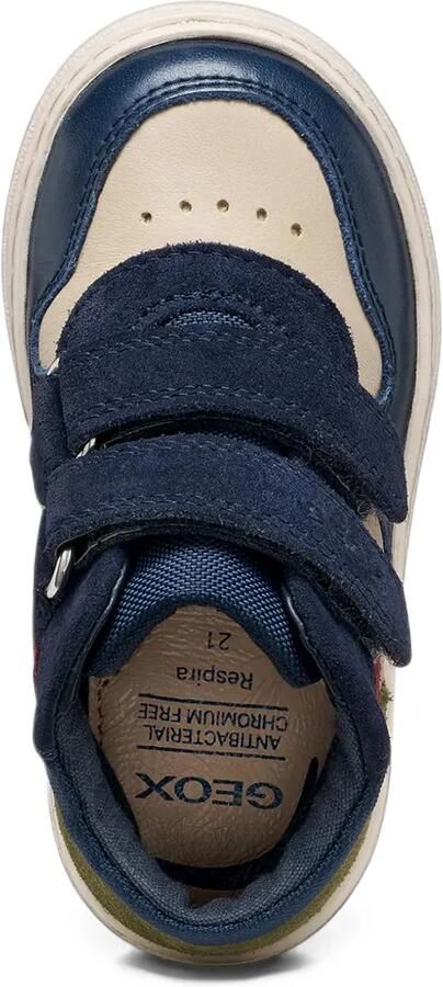 Geox Kids Nashik sneakers met klittenband Blauw - Foto 5