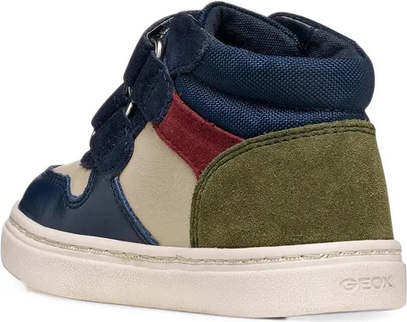 Geox Kids Nashik sneakers met klittenband Blauw - Foto 2