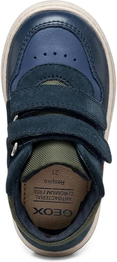 Geox Kids Nashik touch-strap sneakers Blauw - Foto 4
