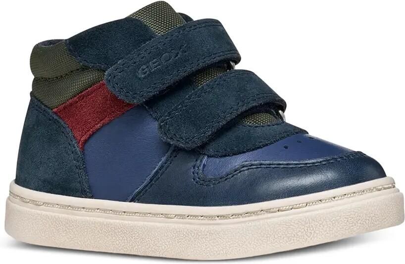 Geox Kids Nashik touch-strap sneakers Blauw