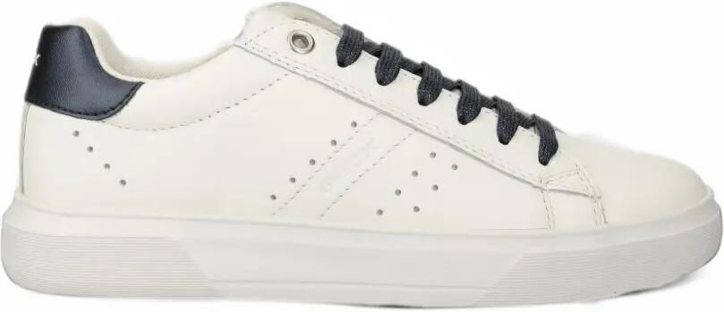Geox Kids Nettuno perforated-detail side-zip sneakers Wit - Foto 4