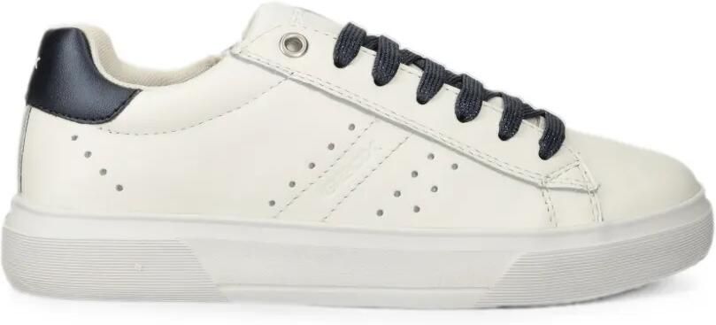 Geox Kids Nettuno sneakers met rits en geperforeerde details Wit - Foto 4