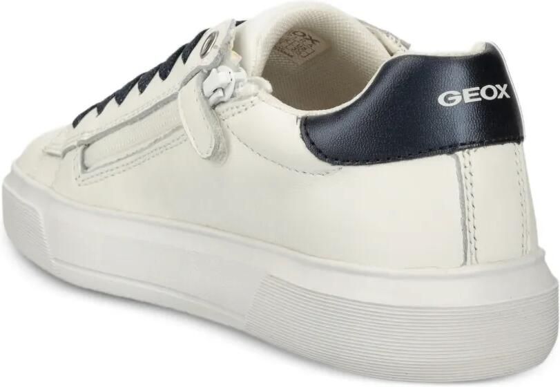 Geox Kids Nettuno sneakers met rits en geperforeerde details Wit - Foto 2