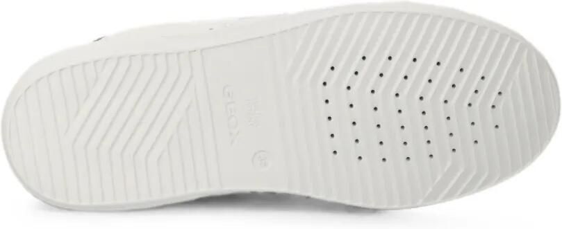 Geox Kids Nettuno sneakers met rits en geperforeerde details Wit - Foto 5