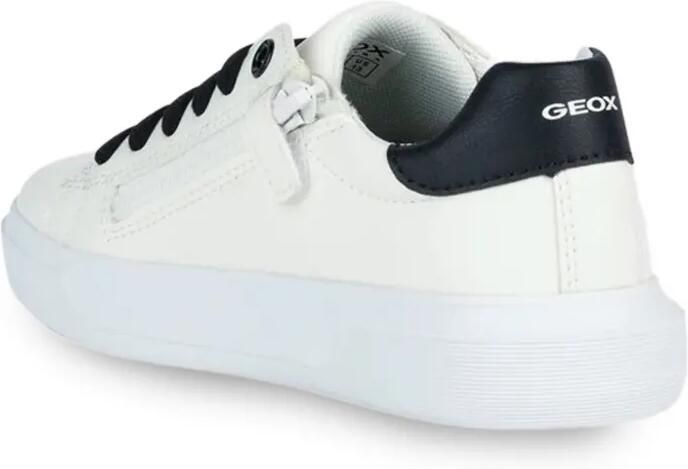 Geox Kids Nettuno sneakers met studs Wit - Foto 2