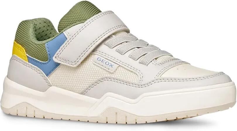 Geox Kids Perth sneakers met klittenband Beige