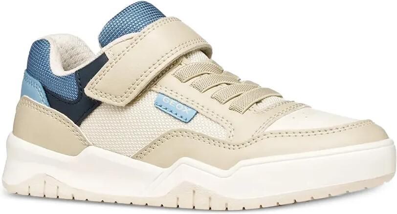 Geox Kids Perth sneakers met klittenband Beige