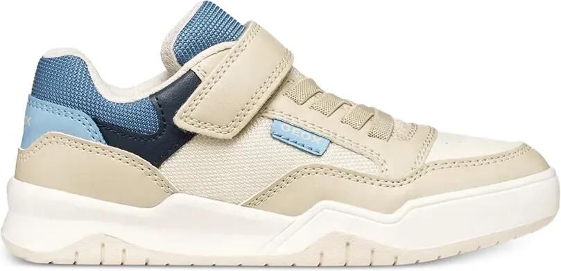 Geox Kids Perth sneakers met klittenband Beige - Foto 4