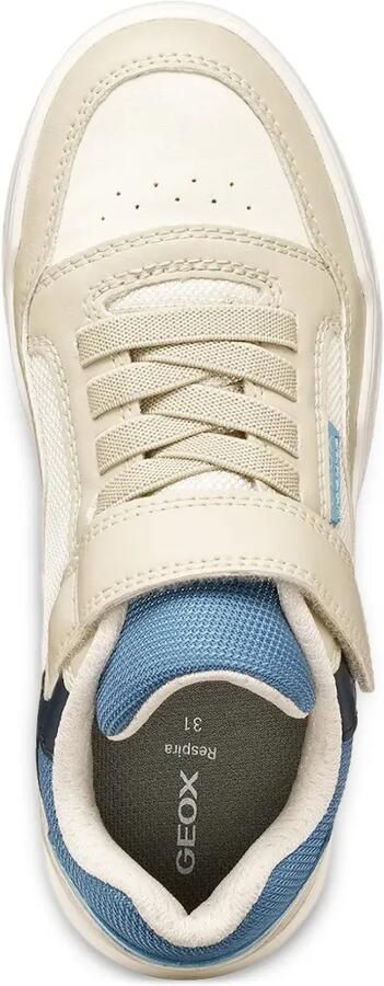 Geox Kids Perth sneakers met klittenband Beige - Foto 5