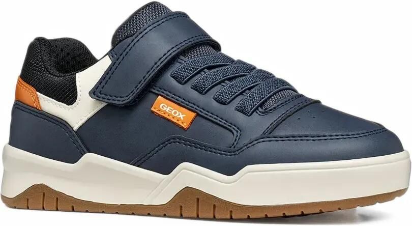 Geox Kids Perth touch-strap sneakers Blauw - Foto 4
