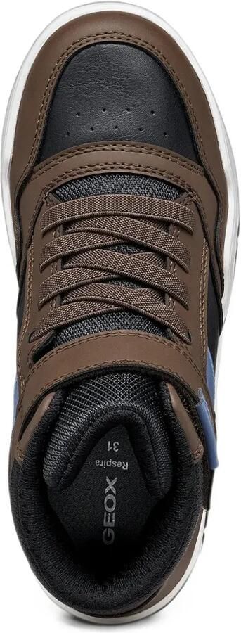 Geox Kids Perth touch-strap sneakers Bruin - Foto 4