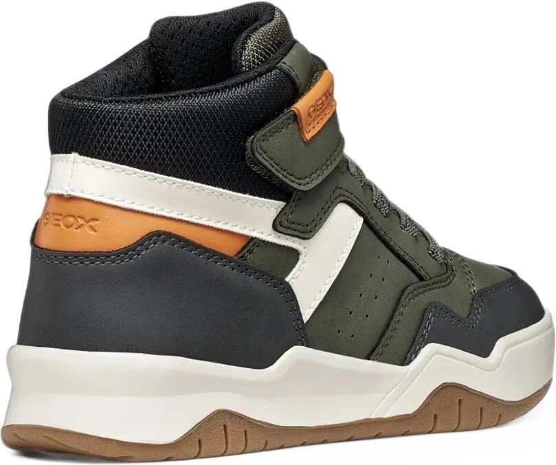 Geox Kids Perth touch-strap sneakers Groen - Foto 3