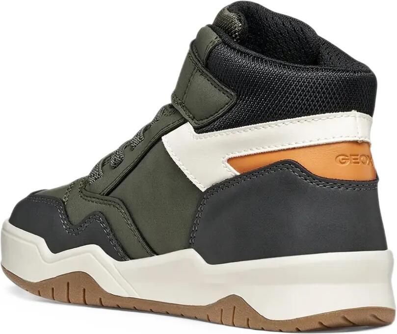 Geox Kids Perth touch-strap sneakers Groen - Foto 2