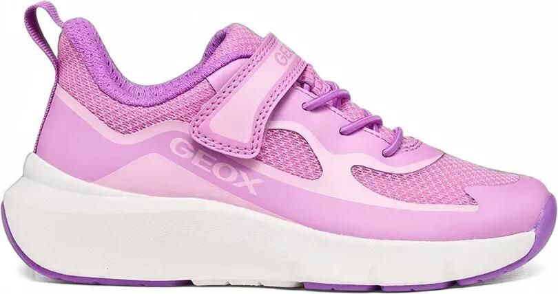 Geox Kids Pro-Ran sneakers met klittenband Paars