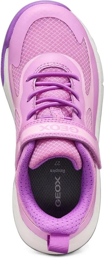 Geox Kids Pro-Ran sneakers met klittenband Paars - Foto 3