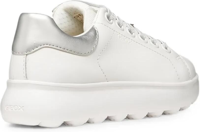 Geox Kids Puffypop leren sneakers Wit - Foto 2