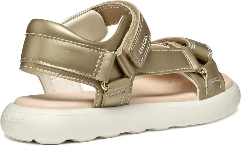 Geox Kids Puffypop sandalen met bandjes Goud
