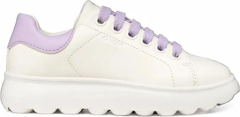 Geox Kids Puffypop sneakers met vlakken Wit - Foto 4