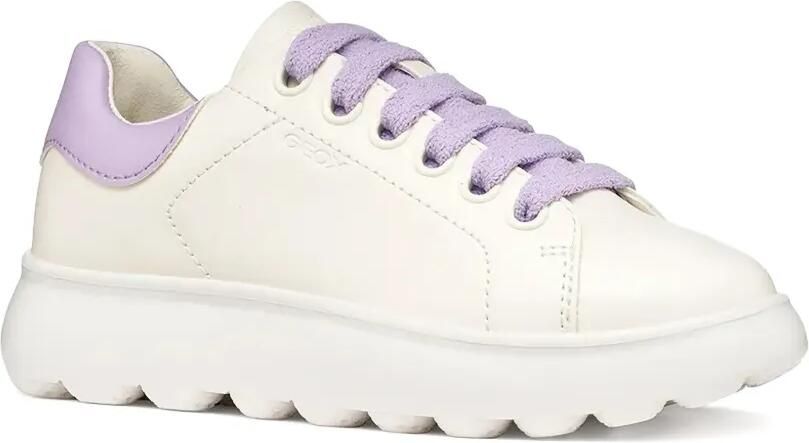 Geox Kids Puffypop sneakers met vlakken Wit