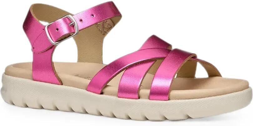 Geox Kids Sandalen met gekruiste bandjes Roze