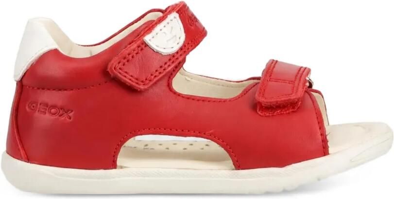 Geox Kids Sandalen met haak en lus Rood
