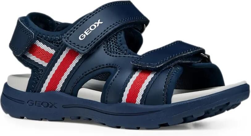 Geox Kids Sandalen met klittenband Blauw