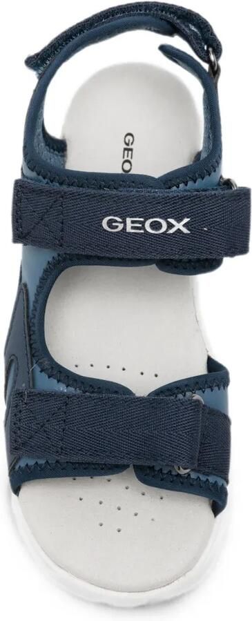 Geox Kids Sandalen met klittenband Blauw - Foto 3