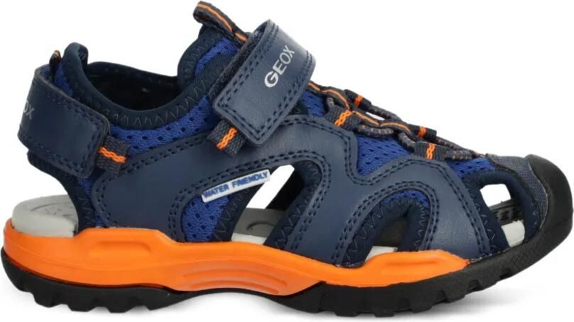 Geox Kids Sandalen met klittenband Blauw - Foto 3