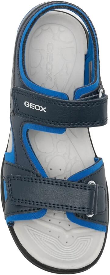 Geox Kids Sandalen met klittenband Blauw - Foto 3