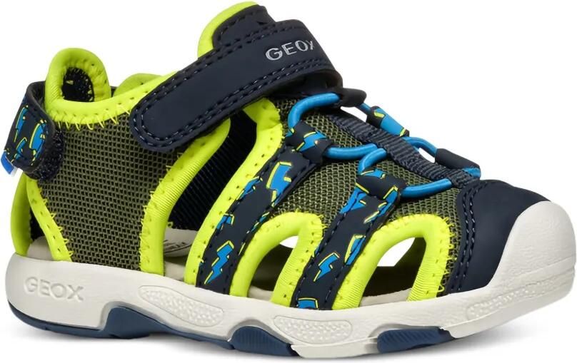 Geox Kids Sandalen met mesh Groen