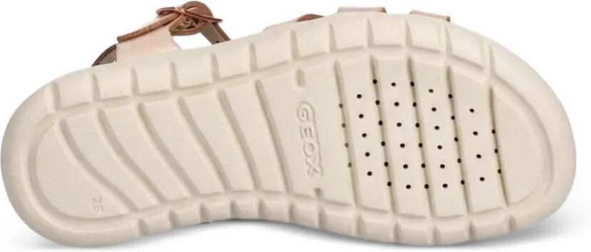 Geox Kids Sandalen met metallic bandje Roze - Foto 5
